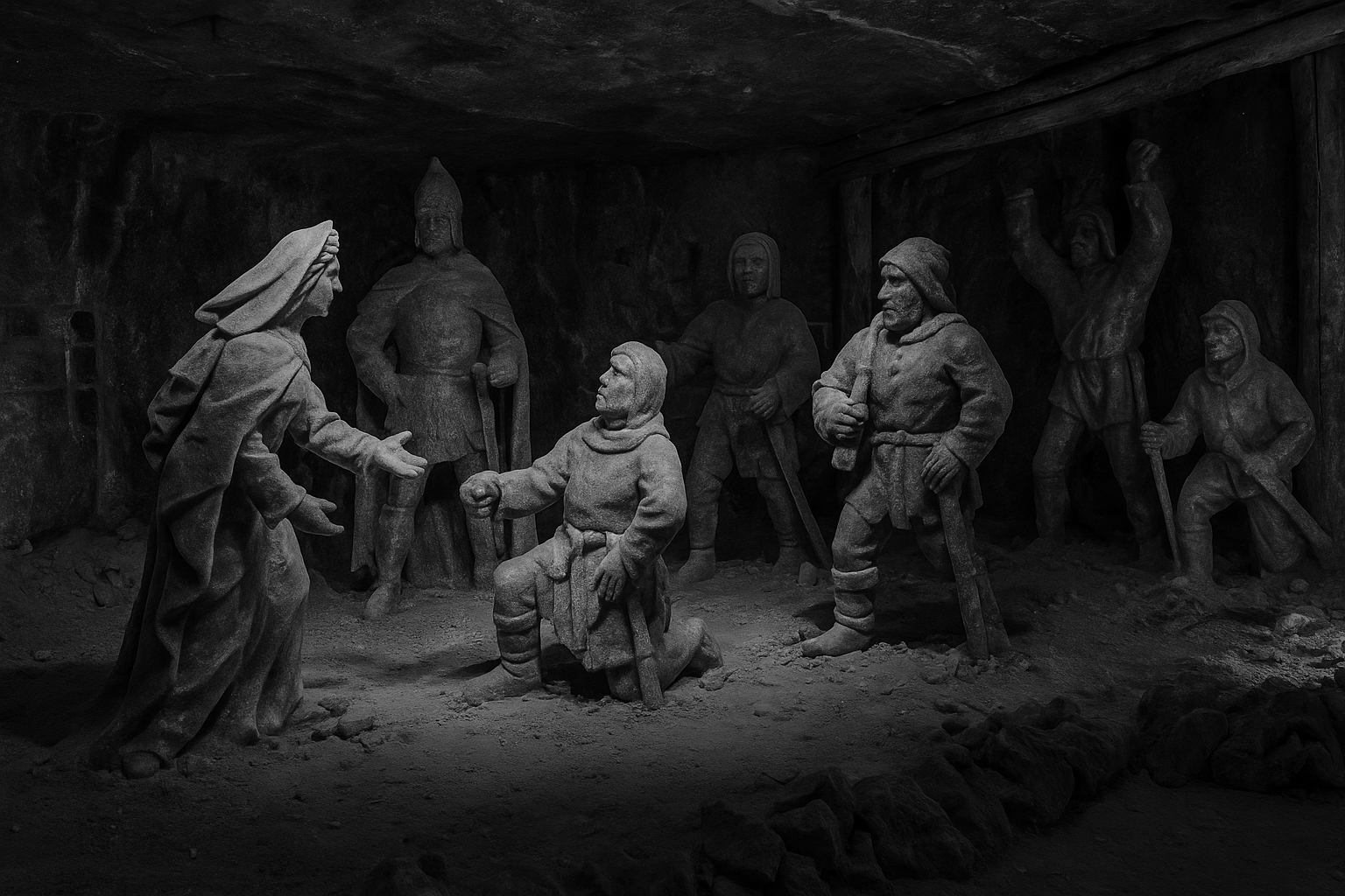 Salt sculptures